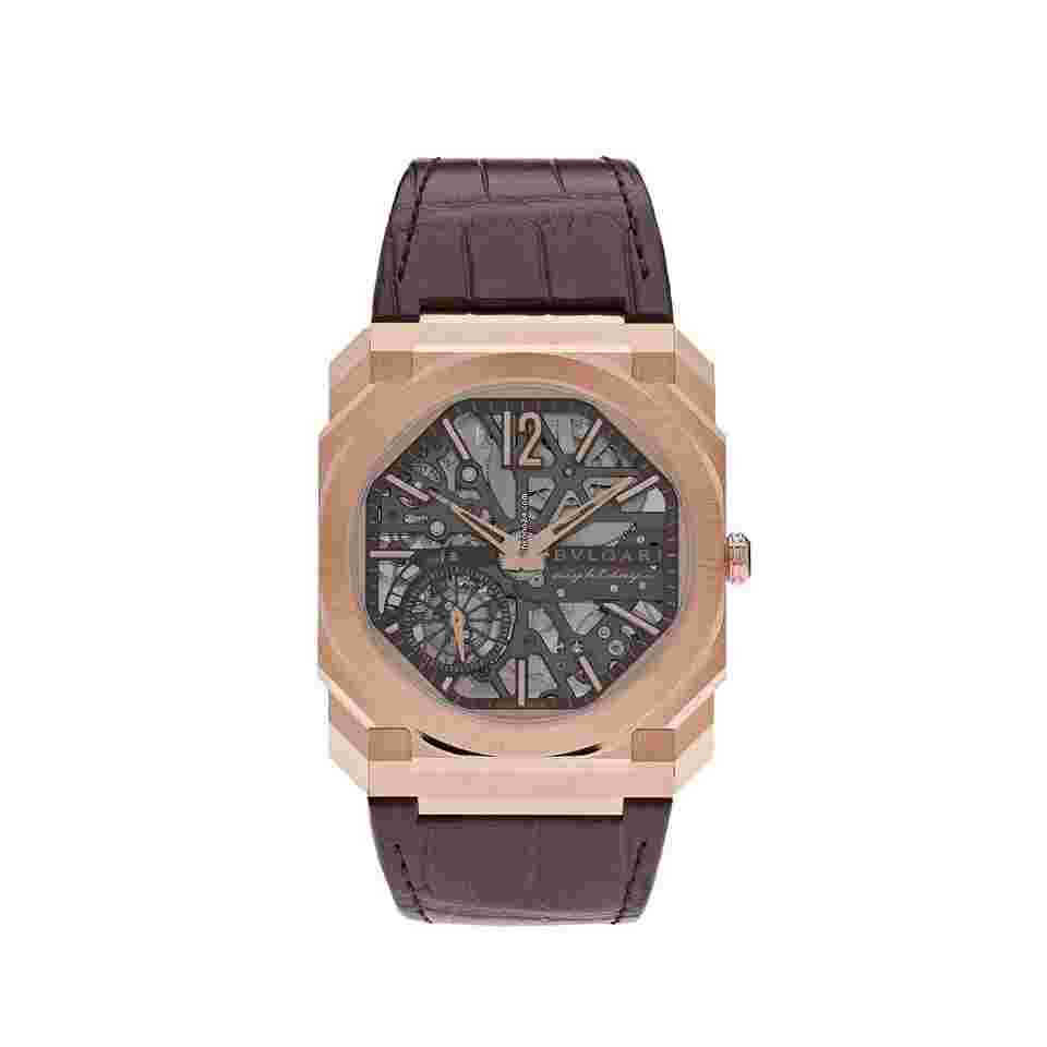Bulgari Octo
                           
                                 Finissimo Skeleton 8 Days Rose Gold 103667