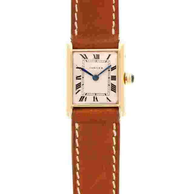 Cartier Tank
                           
                                 Yellow Gold Tank Watch European Watch & Clock from 1959
