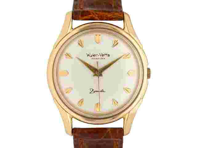 Wyler Vetta
                           
                                 Incaflex Dynastar 8171 Rose Gold 18kt 35mm Year 60's