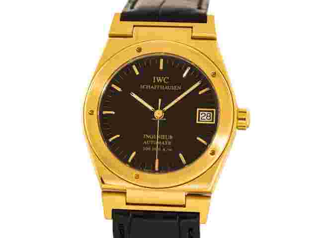 IWC Ingenieur
                           
                                 Vintage INGENIEUR 500-000 A-M Ref 3518 18k Yellow Gold Black Dial Bj-1990