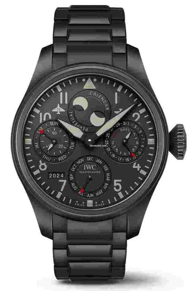 IWC Big Pilot Top Gun
                           
                                 Pilot’s Watch Perpetual Calendar Top Gun Woodland Men’s Watch IW503101