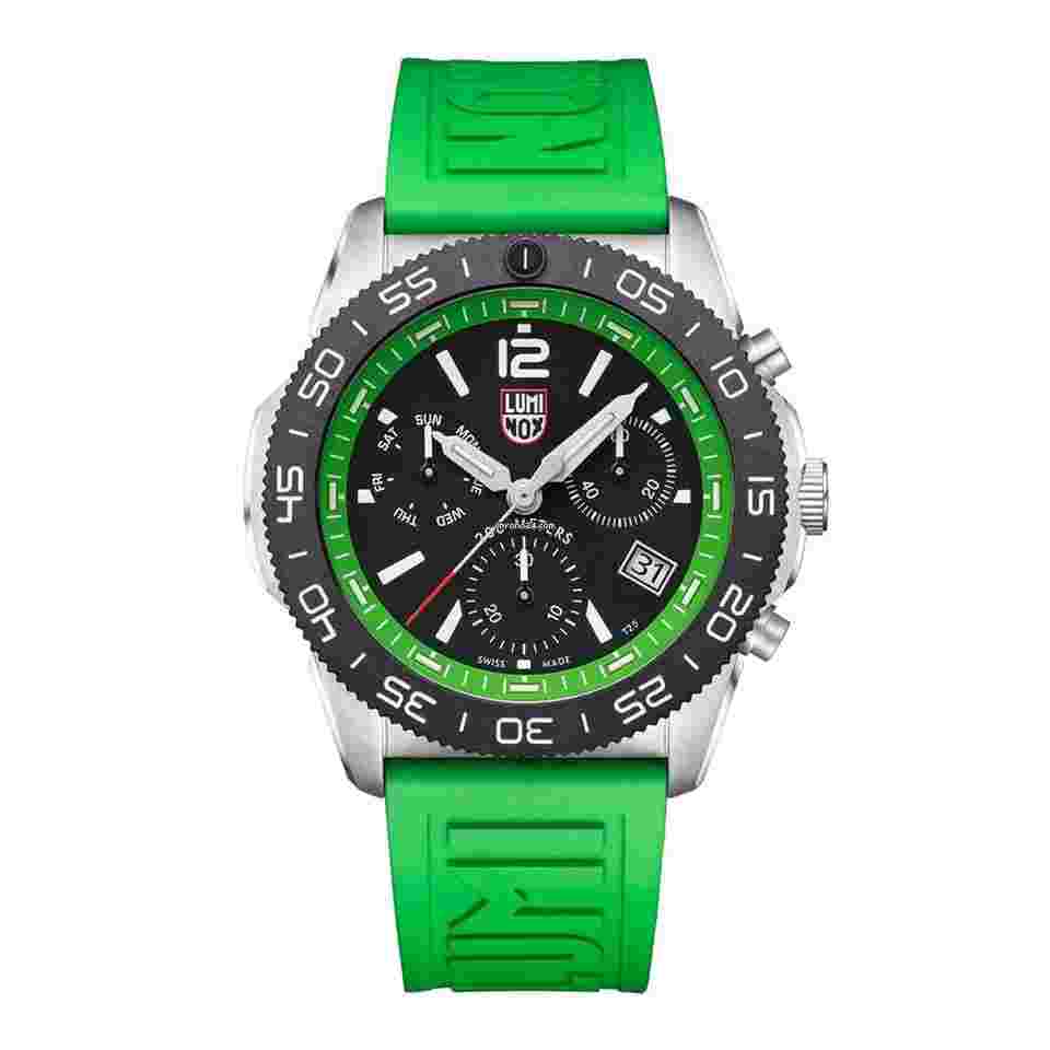 Luminox
Pacific Diver XS.3157.NF 44 mm Steel Green Rubber Quartz Men's Watch