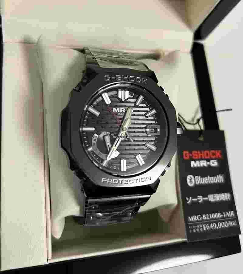 Casio G-Shock
                           
                                 Titanium Solar Radio Bluetooth Sports Watch MRG-B2100B-1AJR MRG-B2100B-1A