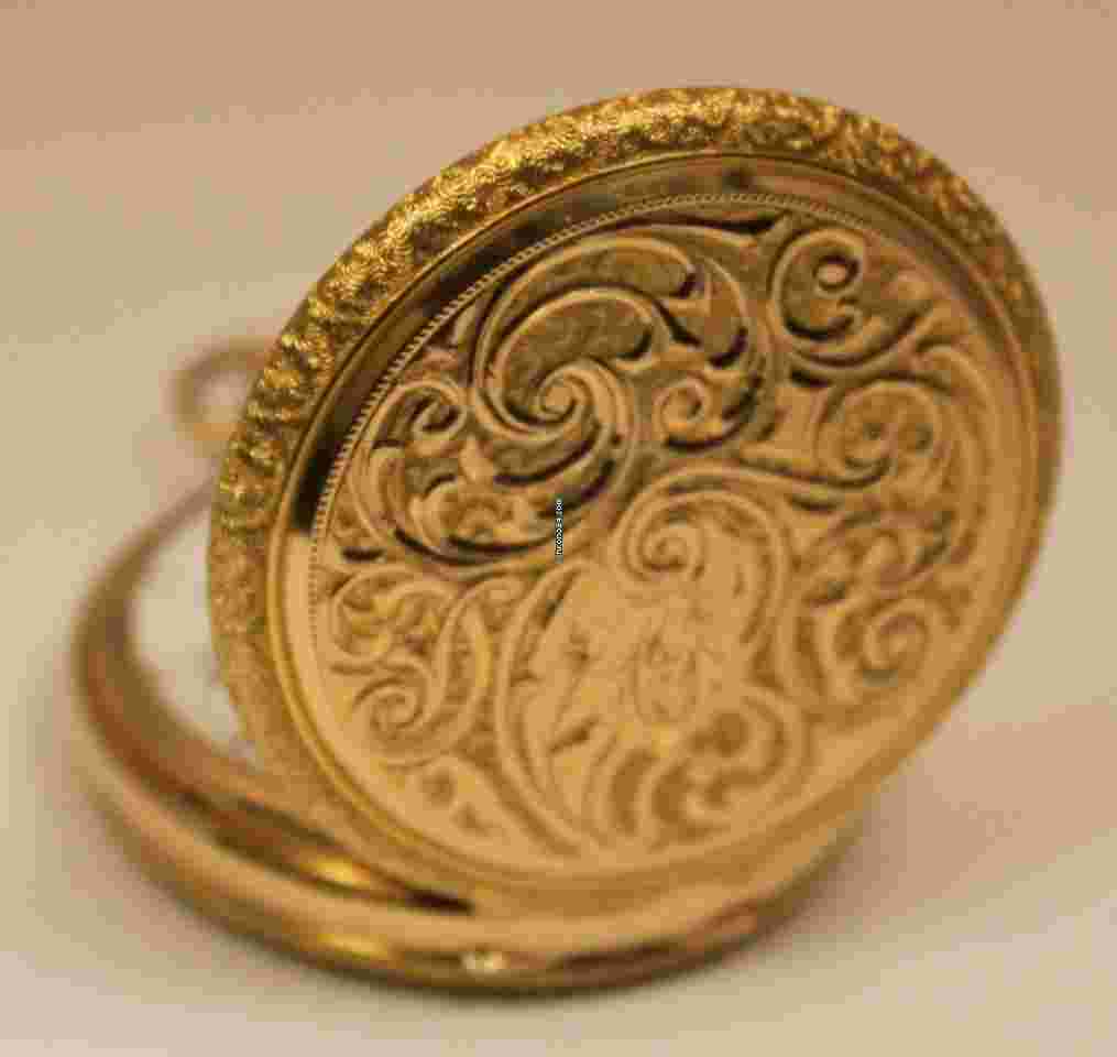 Waltham
                           
                                 Vintage Waltham 14k Solid Yellow Gold 48mm Hunter Case Pocket Watch 87 Grams