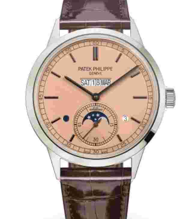 Patek Philippe Perpetual Calendar
                           
                                 2024/2025 Salmon Dial Platinum Perpetual Calendar