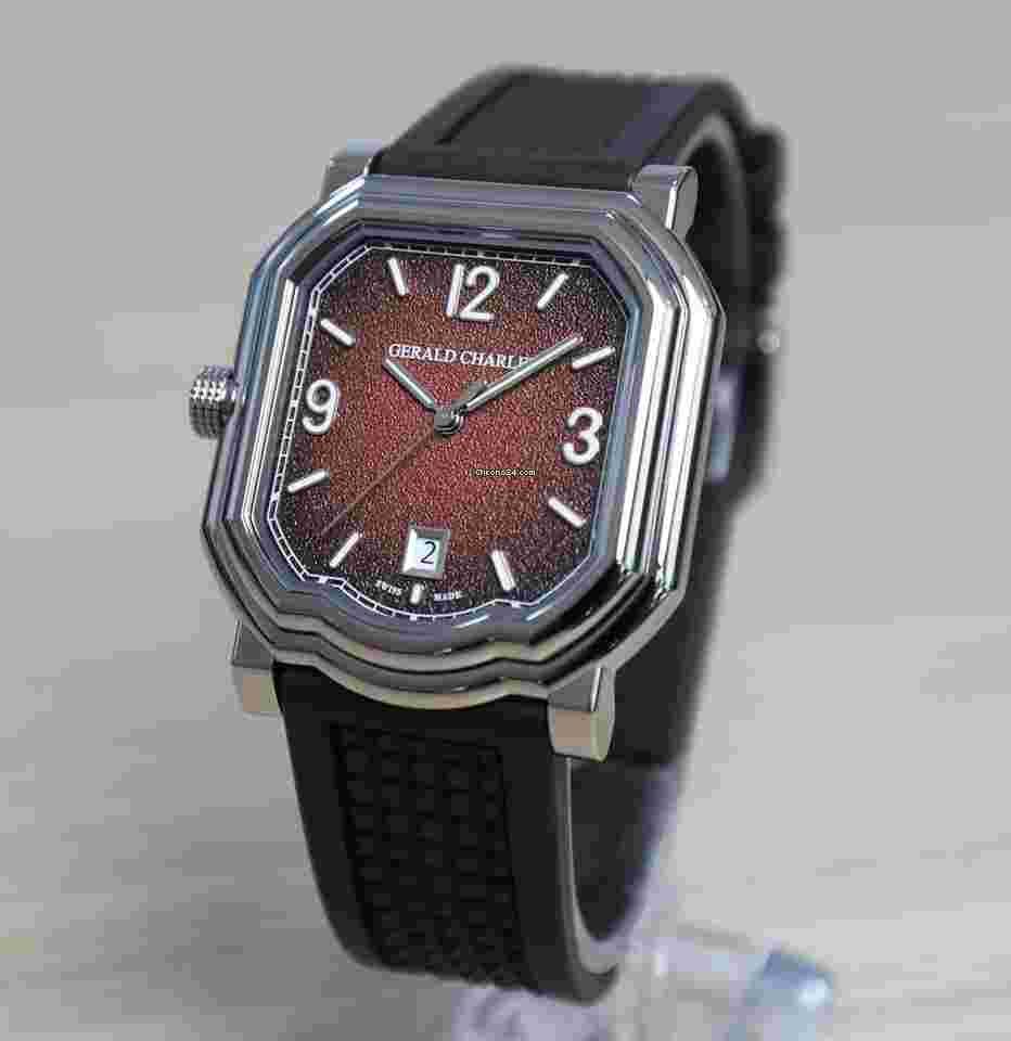 Gerald Charles
                           
                                 GC Sport - Titanium - Clay Grained dial - limited to 200pcs - New - Full Set