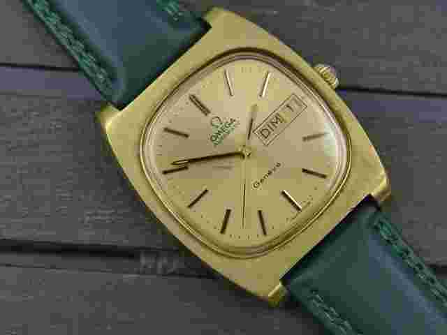 Omega Genève
                           
                                 automatic cal. 1022 ref 166.0190 gold pl vintage 70s