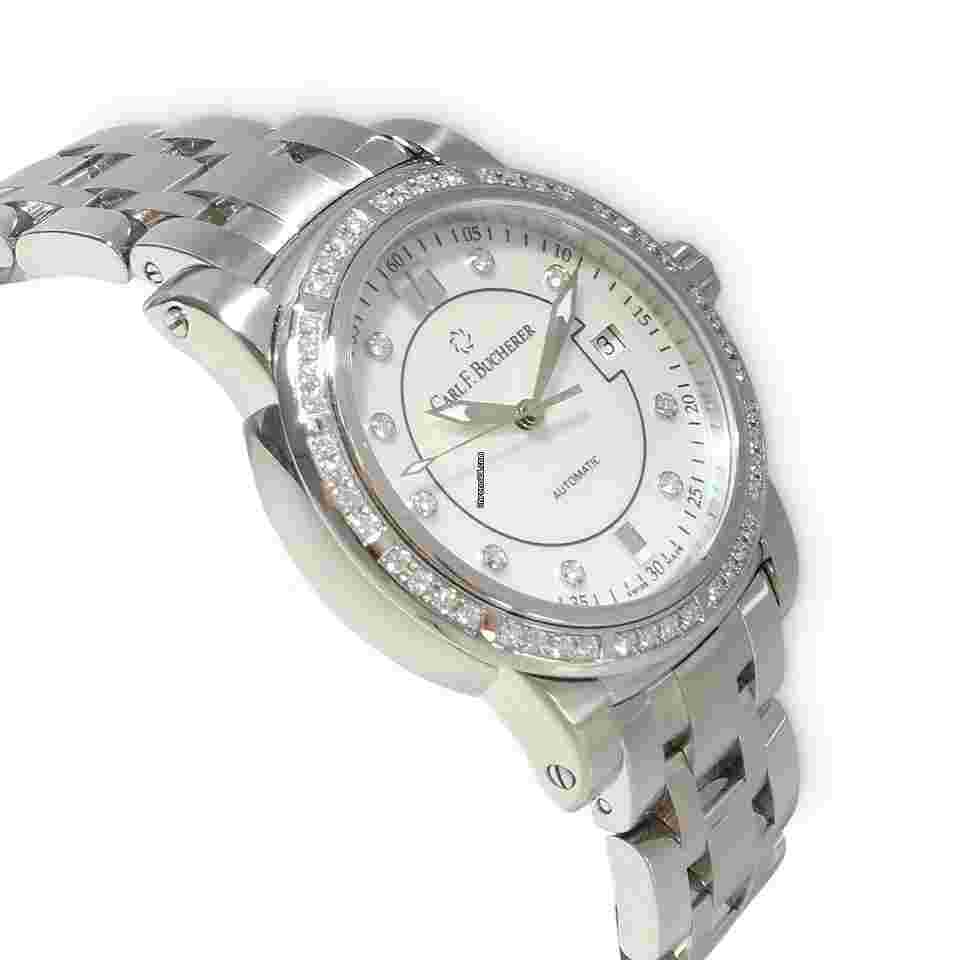 Carl F. Bucherer Patravi
Autodate 00.10617.08.77.31 Unisex Watch in Stainless S