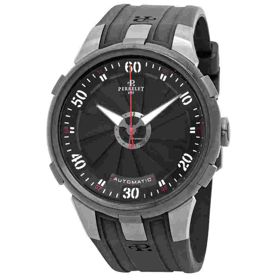 Perrelet Turbine XL
A1050 Black Dial Automatic Men's Watch