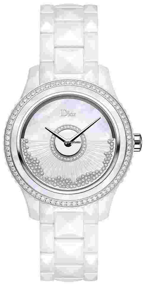 Dior VIII
                           
                                 Grand Bal White Ceramic Diamond Women's Watch CD124BE4C002