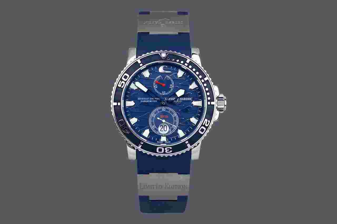 Ulysse Nardin Maxi Marine Diver
( Serviced by Ulysse Nardin Aftersales 2022 )