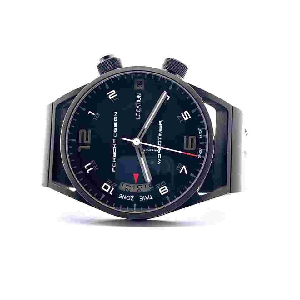 Porsche Design Worldtimer
Black / Titan / 45 mm / Box and Papers / 2017
