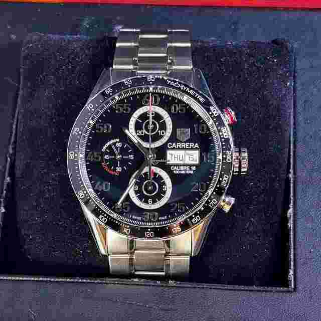 TAG Heuer Carrera Calibre 16
                           
                                 Chronograph - CV2A10.FC6235 - NEW WARRANTY + SERVICE