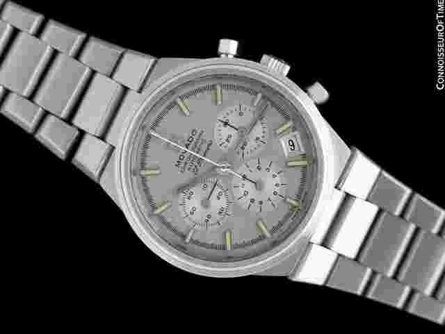 Movado
                           
                                 1970's Primero Mens Vintage Automatic Chronograph - Stainless Steel