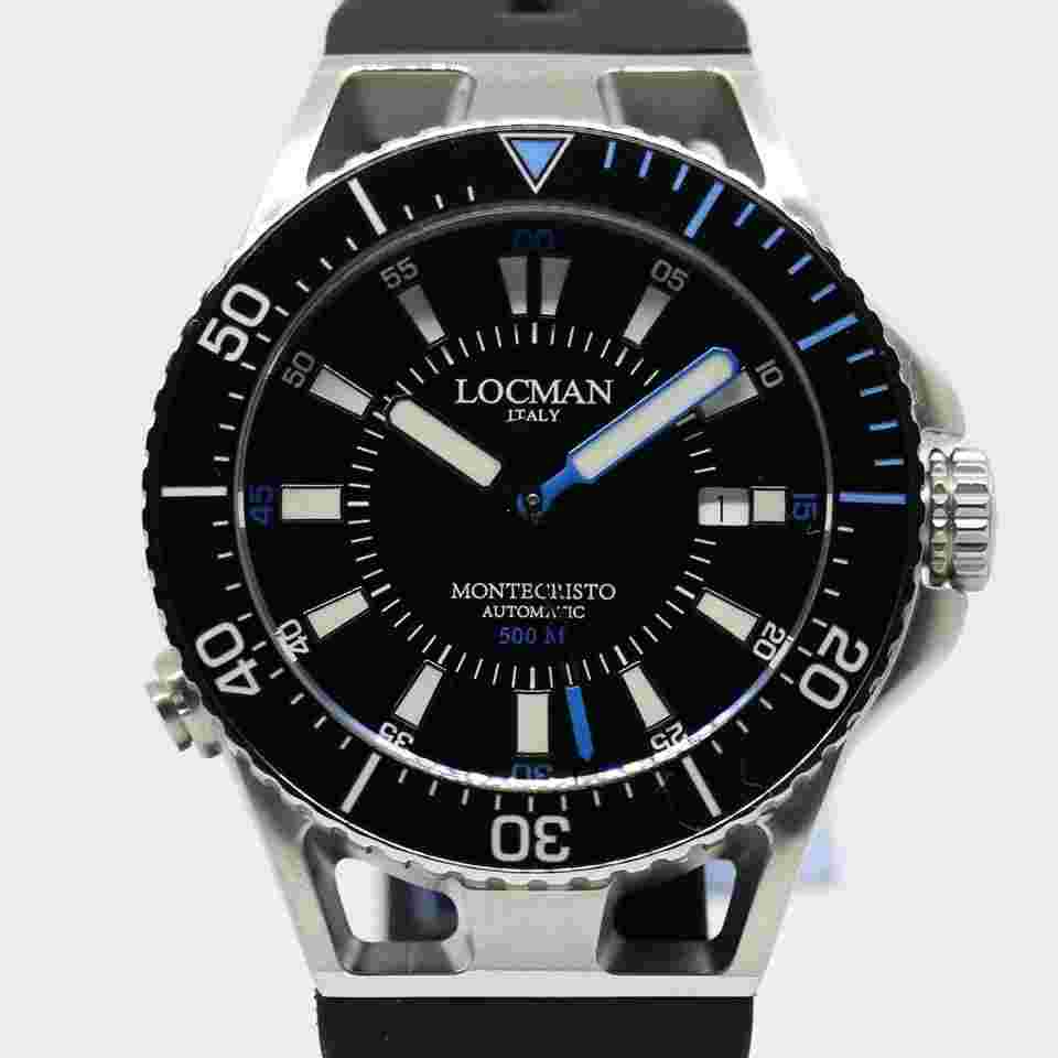 Locman Montecristo 500mt Automatico 0547A01A-00BKSKSK0 Nuovo da Rivenditore Ufficiale