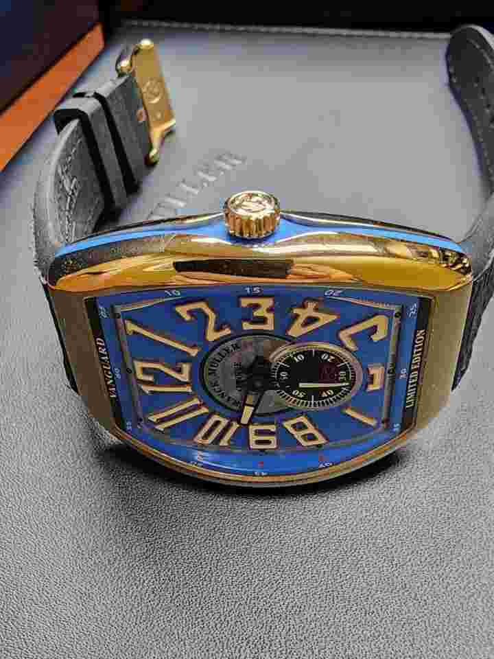 Franck Muller Vanguard
                           
                                 V41 S S6 At Fo 1000 Co Sn Bl 18k Rose Limited 33 Pcs