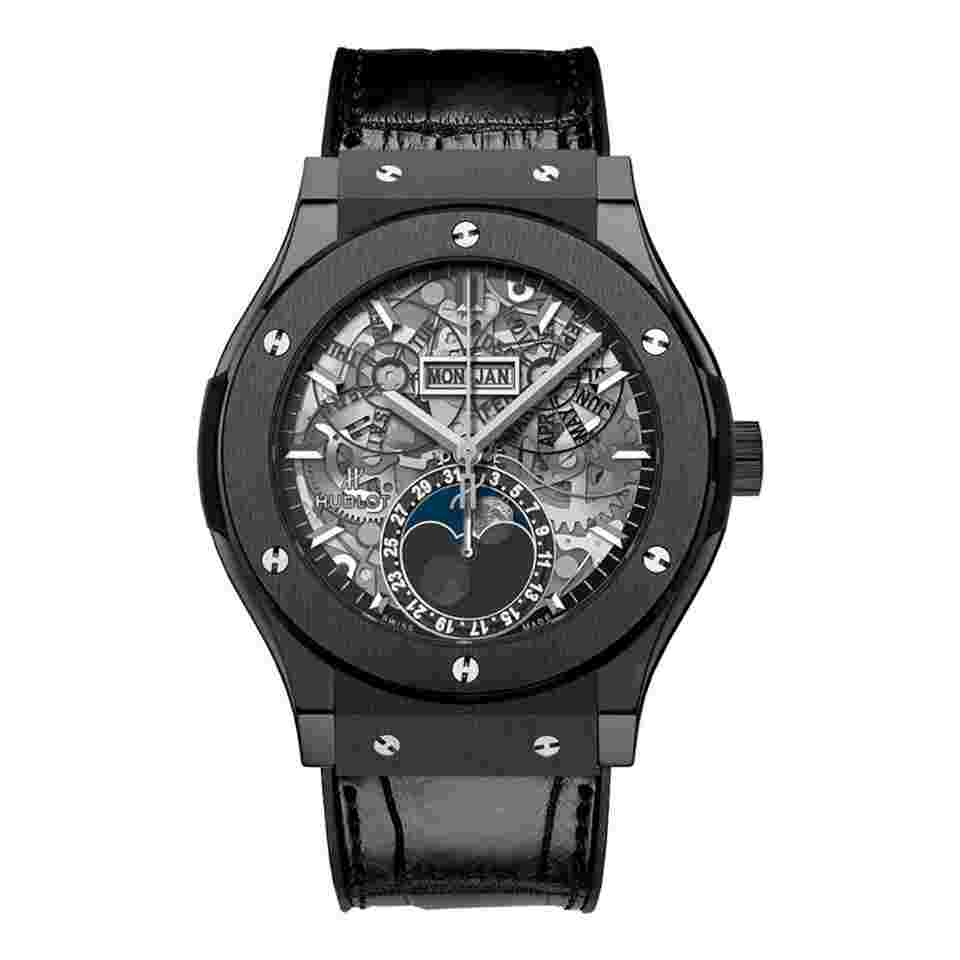 Hublot Classic Fusion Aerofusion
                           
                                 Black Magic Aerofusion Moonphase Ceramic Mens WATCH 517.CX.0170.LR
