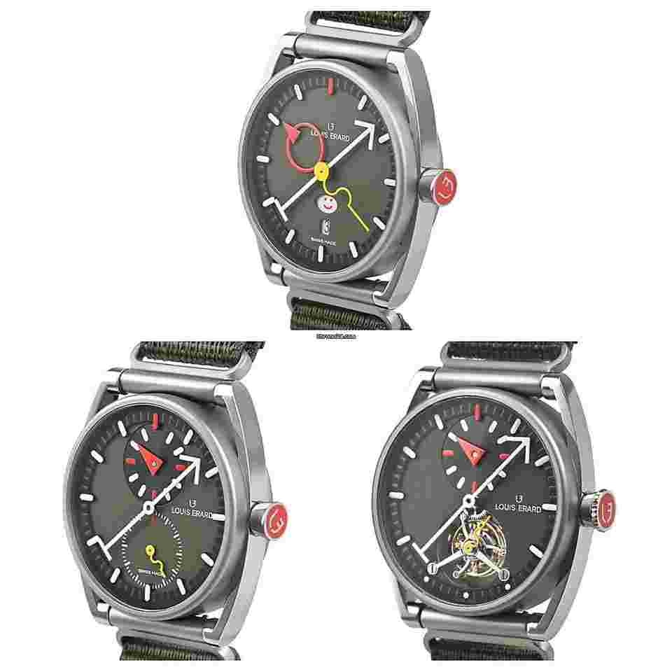 Louis Erard Excellence
                           
                                 x Alain Silberstein Triptych 3-piece set World limited 78 pieces