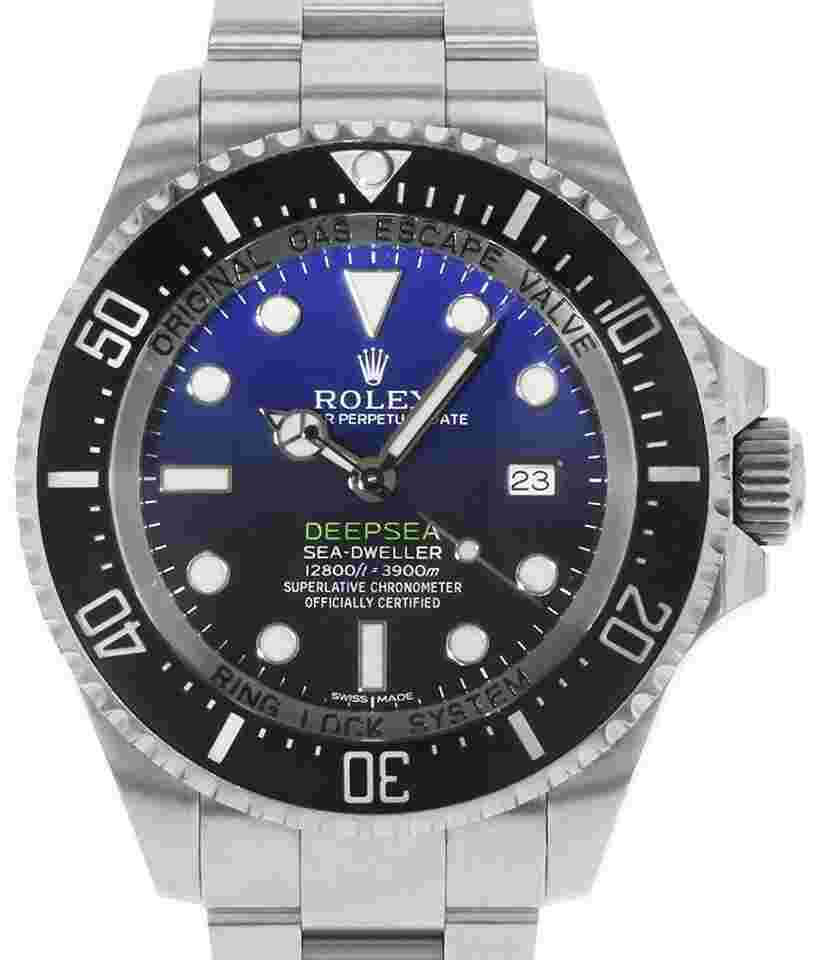 Rolex Sea-Dweller Deepsea
James Cameron Deepsea Sea-Dweller D-Blue Steel Ceramic Watch 116660