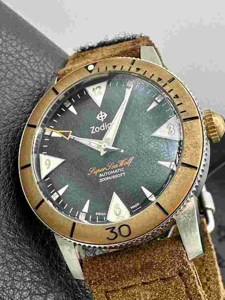 Zodiac Sea Wolf
X Huckberry Super Sea Wolf Bronze Skin Diver Limited Edition SOLD OUT