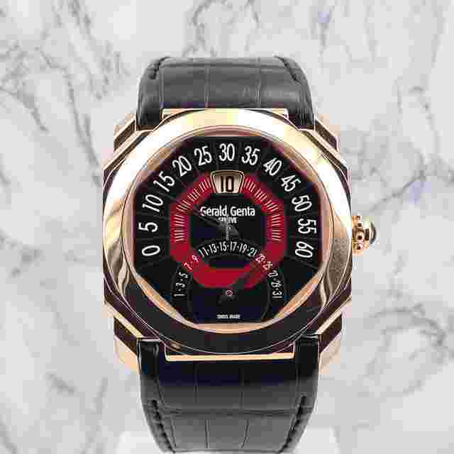 Gérald Genta Octo Bi-Retro
                           
                                 Black Dial With Box