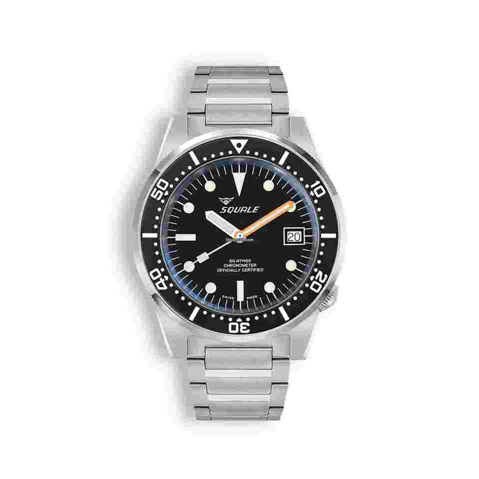 Squale 1521COSCL.SQ20B Men's Classic COSC Automatic Wristwatch