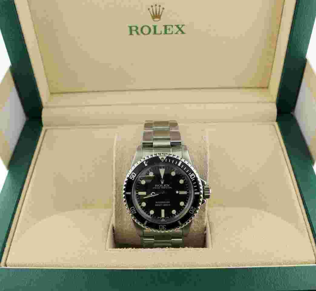Rolex Submariner (No Date)
1972 Submariner No Date 5513 Black Maxi Dial SS Oyster No Papers 40mm