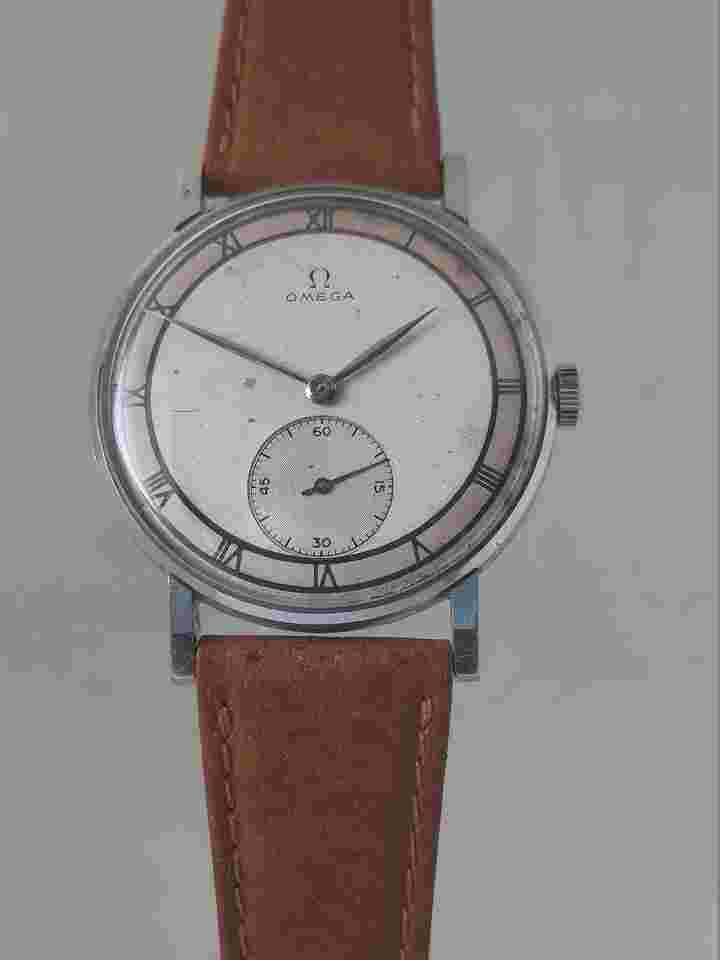 Omega Jumbo ref 2186 cal 30T2 made 1943 Portuguese version ref 2186 cal 30T2 made 1943 with box