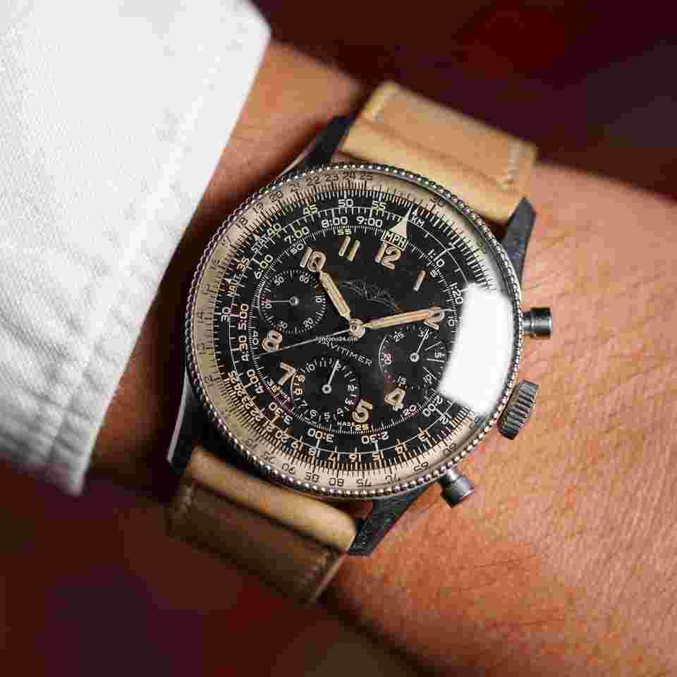Breitling Navitimer
Early Reference 806 Valjoux 72 Unpolished