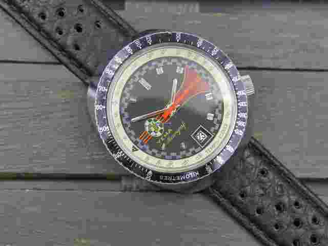 Yema
                           
                                 racing Meangraf hand wind FE 140-1 serviced vintage 70s