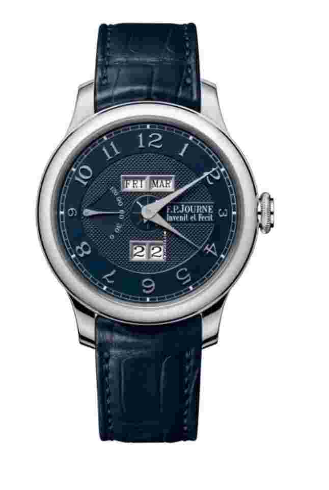 F.P.Journe
                           
                                 Quantieme Perpetuel Pt Croco Blue