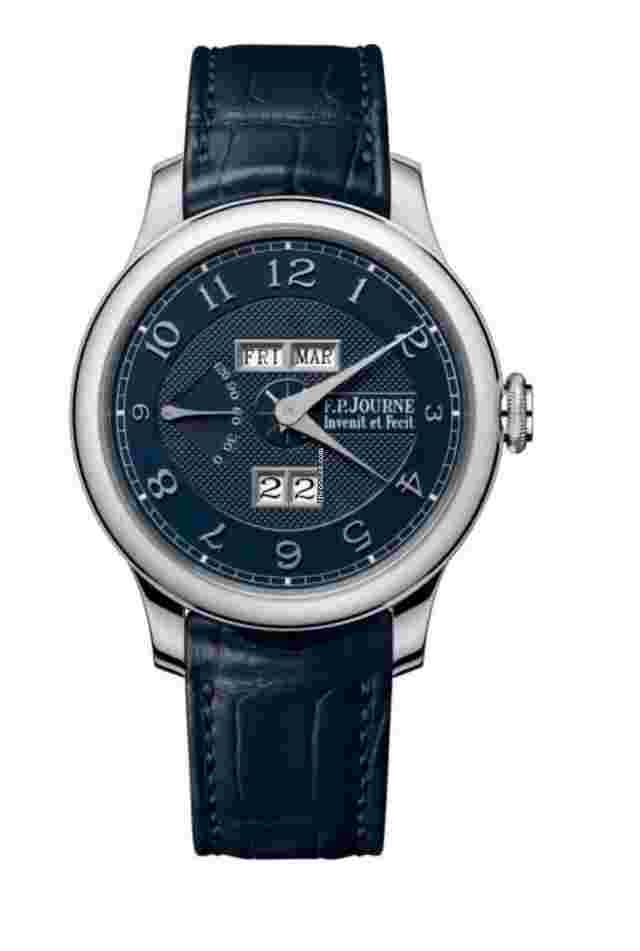 F.P.Journe
                           
                                 Quantieme Perpetuel Pt Croco Blue