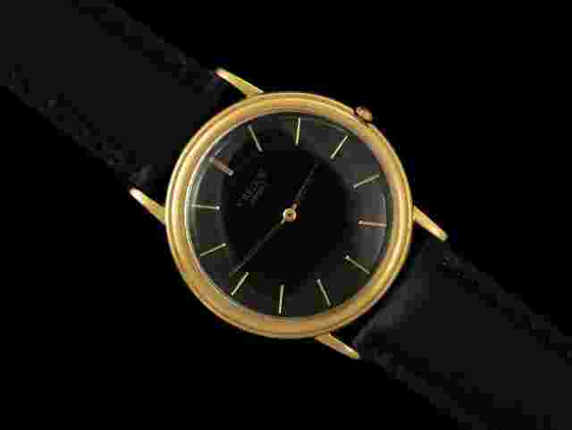 Seiko Credor 1982 Vintage 18K Gold Mens Watch - OWNED & WORN BY YANKEE BASEBALL GREAT LEFTY GOMEZ 