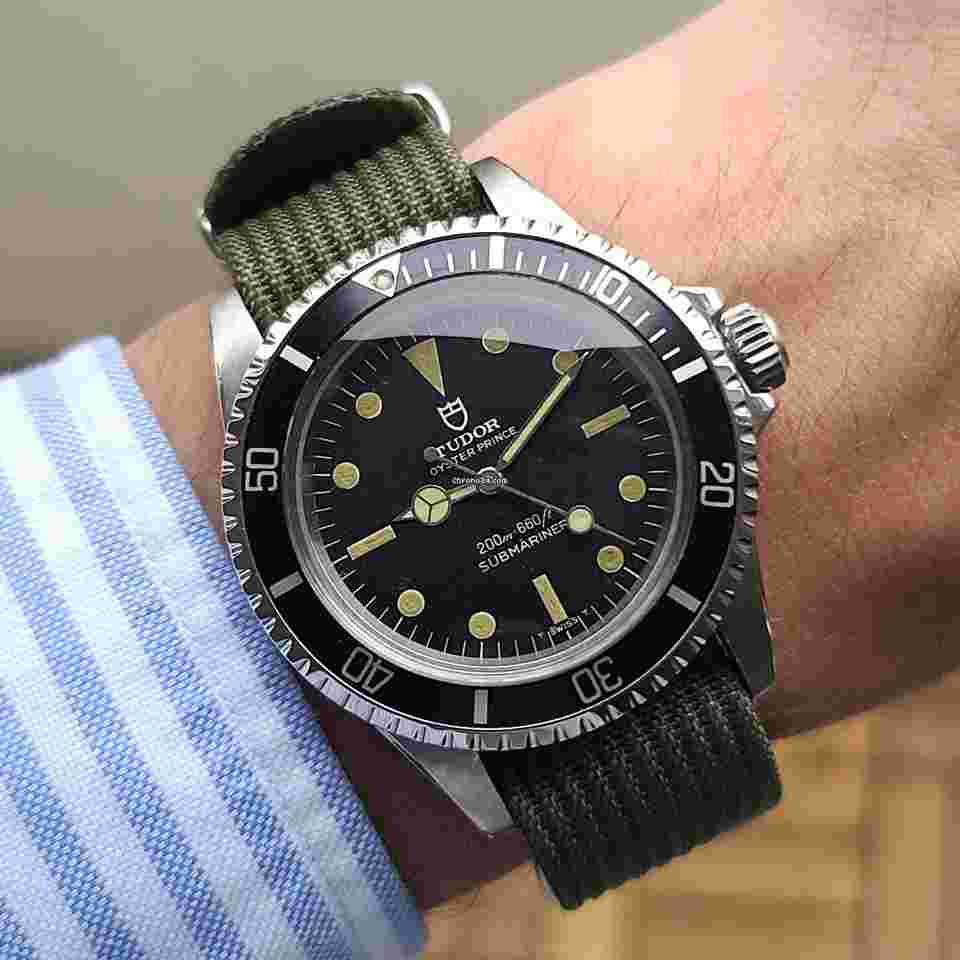 Tudor
                           
                                 Submariner Meters First 7016 / 0 Oyster Prince 1969 Military Style 7016/0 + Box