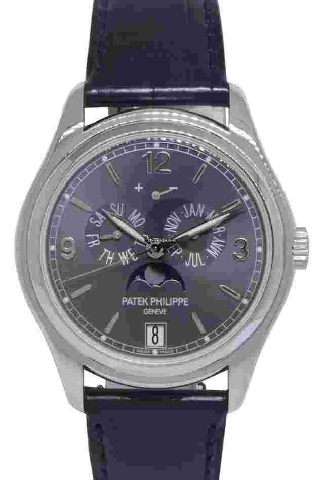 Patek Philippe Annual Calendar
                           
                                 5146 18k White Gold Slate Dial 39 Watch B/P 5146G
