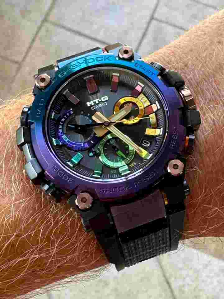 Casio G-Shock
Diffuse Nebula RAINBOW LIMITED MTGB3000DN Bluetooth Solar
