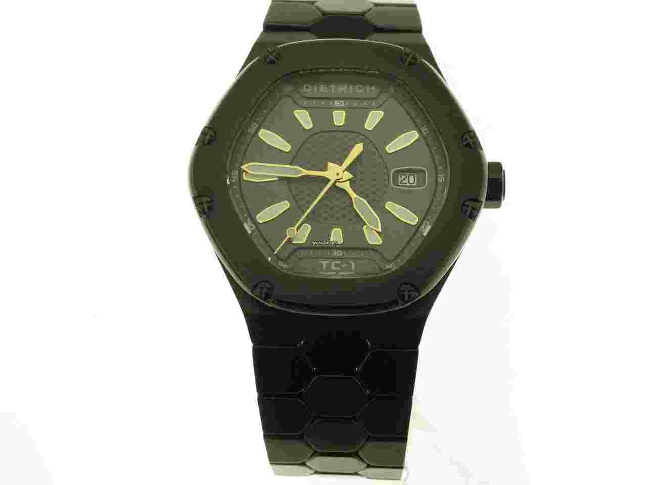 Dietrich
                           
                                 TC 1 Time Companion Black PVD Black dial