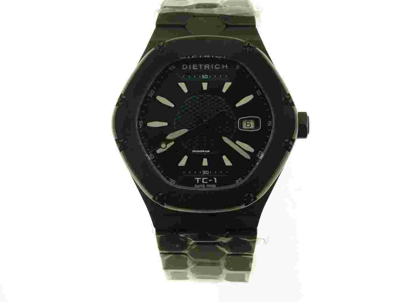 Dietrich
                           
                                 TC 1 Time Companion Black PVD Blue dial