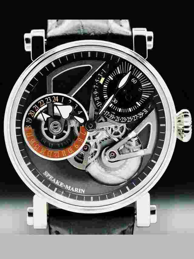 Speake-Marin
                           
                                 Openworked Dual Time Titanium 414209250
