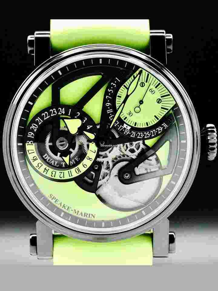 Speake-Marin
Dual Time Lime 38mm Limited Edition 413816390