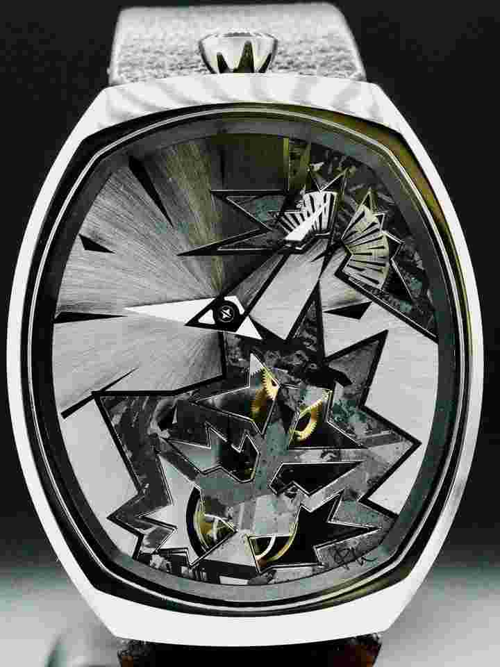 Fiona Krüger FK-CH-015 Mechanical Entropy Black Bang