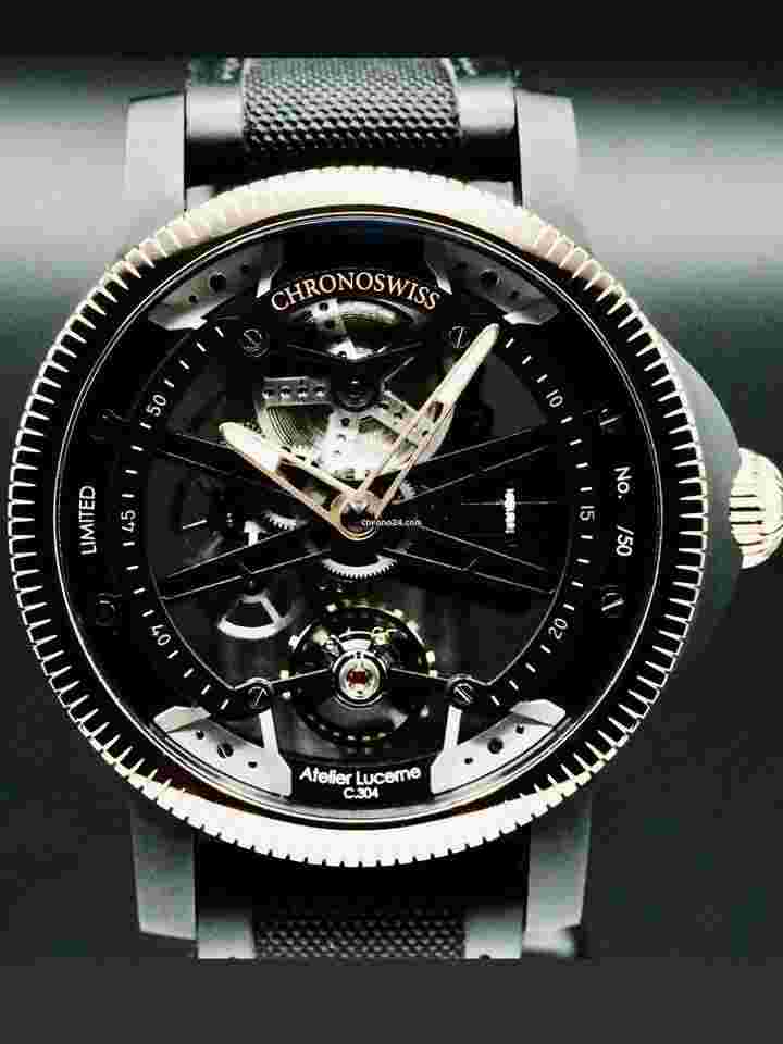 Chronoswiss
SkelTec Gold CH-3715R-BK