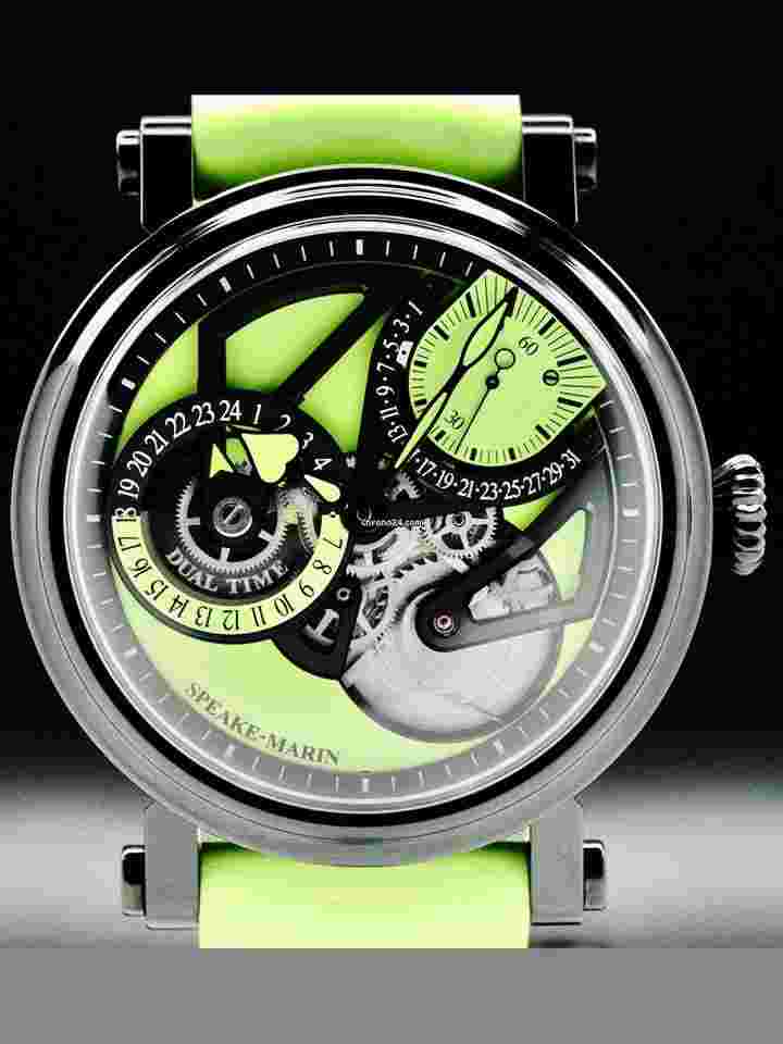 Speake-Marin
Dual Time Lime 42mm Limited Edition