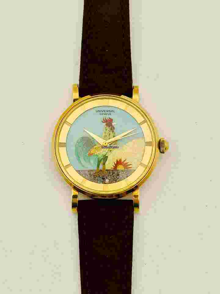 Universal Genève
                           
                                 Factory Enamel Dial