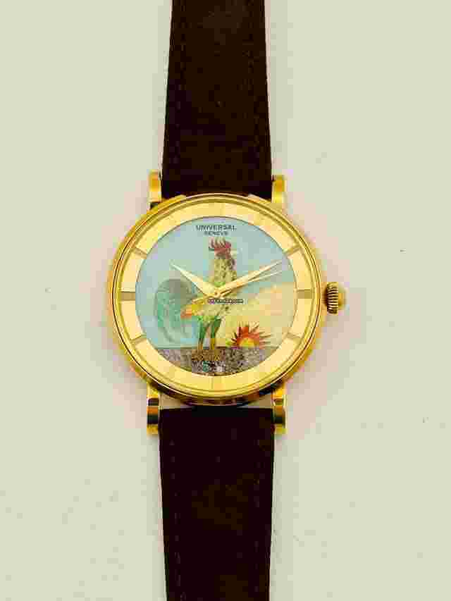 Universal Genève
                           
                                 Factory Enamel Dial