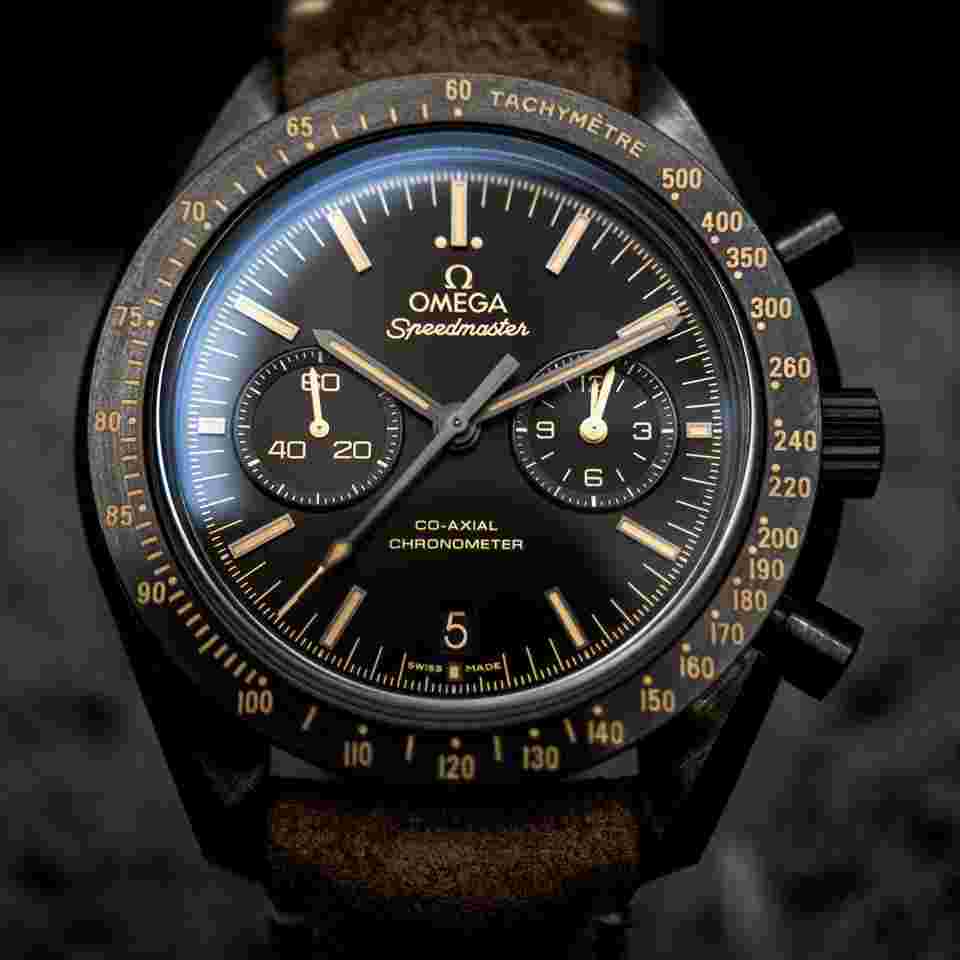 Omega Speedmaster
                           
                                 Dark Side of The Moon Vintage Black Ceramic Speedmaster 44.25mm