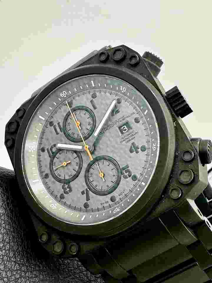Rhyno Outfit Timepieces RHYNO Rubicon Cerama Titanium LIMITED EDITION Chronograph Swiss AUTOMATIC