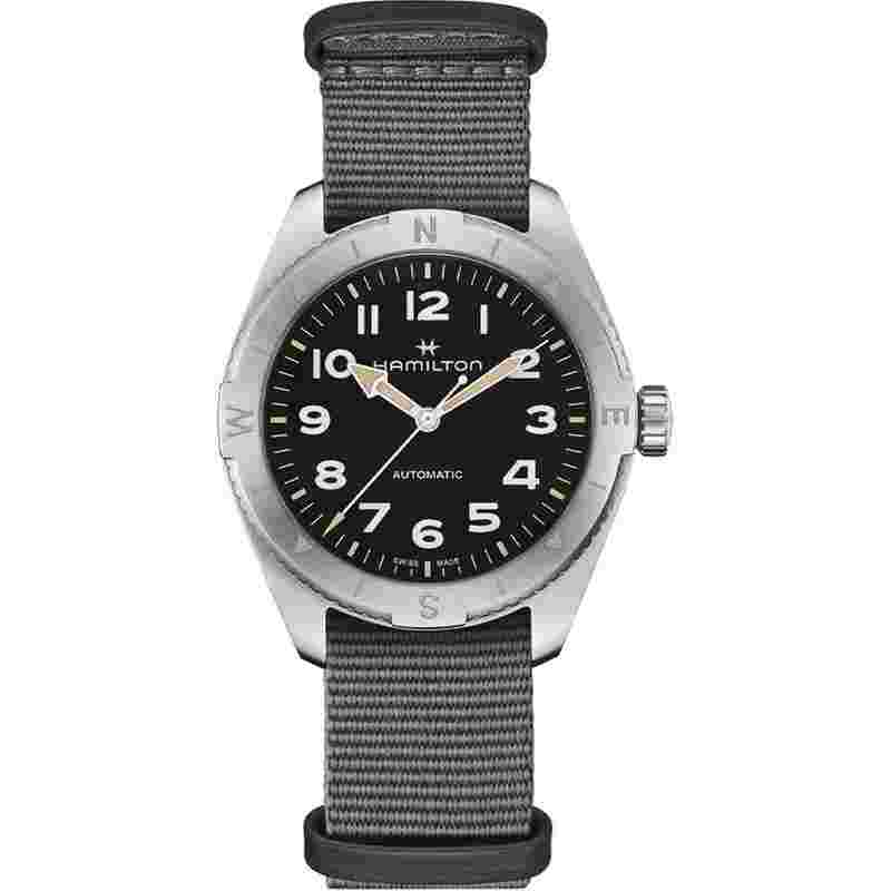 Hamilton Khaki Field
Expedition 41mm Auto Grey Strap Men's Watch H70315930
