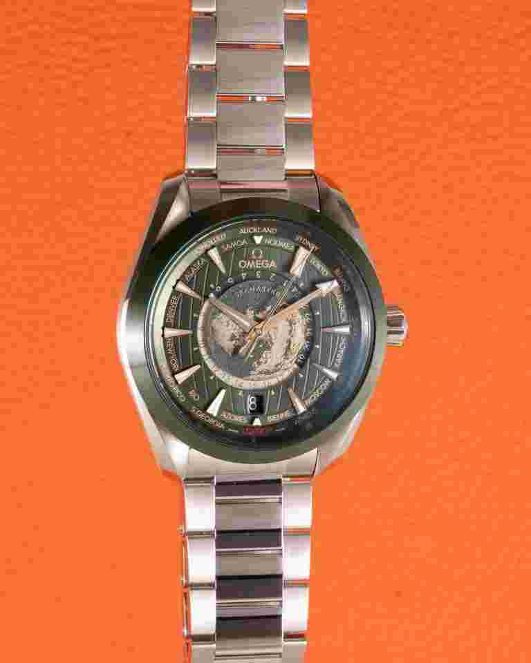 Omega Seamaster Aqua Terra 150M Co-Axial Master Ch Automatic Green 43mm