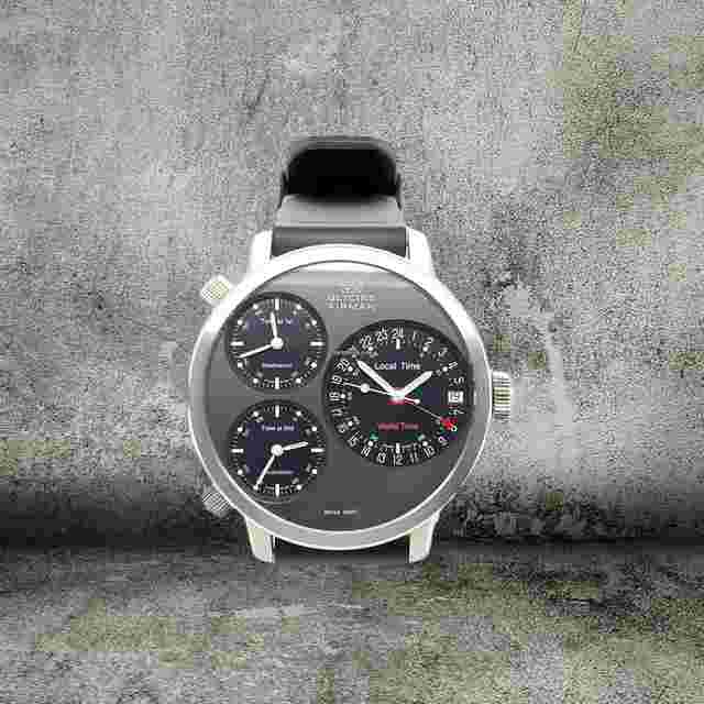 Glycine Airman
                           
                                 7 3829.19 full set WORLDTIME travel ore del mondo big size 53mm